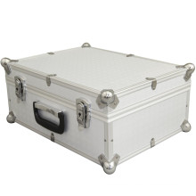 Silver Aluminum Auto Optical Dental Storage Cases